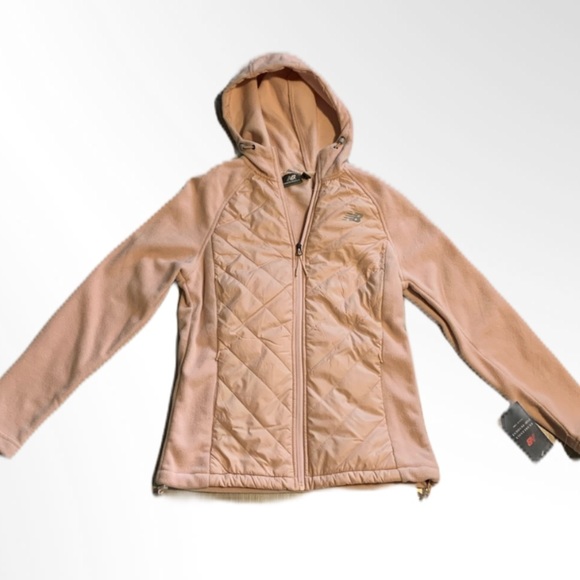 new balance quilted hoodie